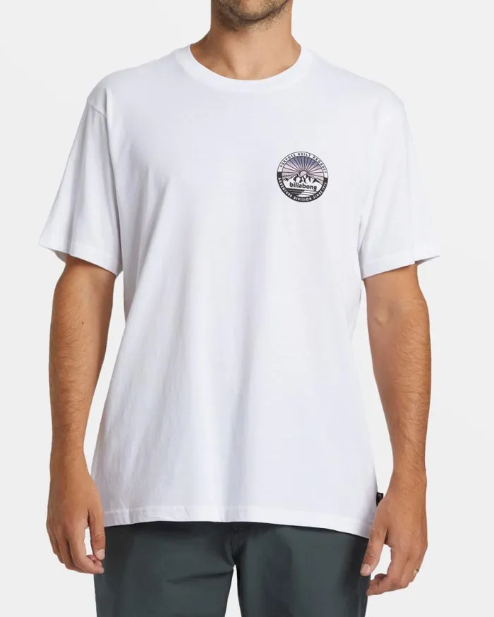 Billabong TShirts Rockies TShirt White 8211 Men Billabong TShirts Rockies TShirt White 8211 Men