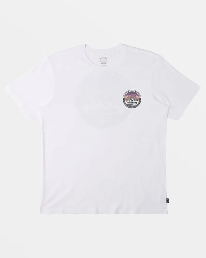Billabong TShirts Rockies TShirt White 8211 Men Billabong TShirts Rockies TShirt White 8211 Men