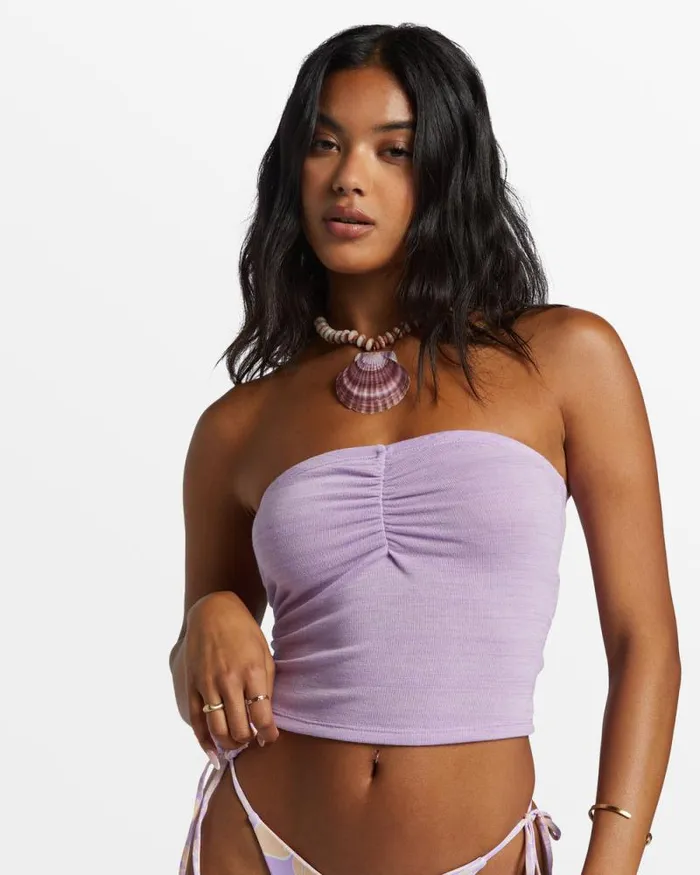 Billabong Tops Lennox Tube Fitted Bandeau Top Tulip 8211 Women Billabong Tops Lennox Tube Fitted Bandeau Top Tulip 8211 Women