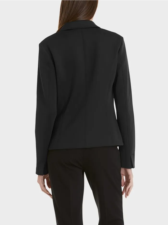 Blazer Damen Marc Cain Blazer Mit Aufgesetzten Taschen Black