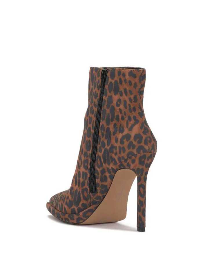 Boots and Booties Shoes Jessica Simpson Kallins High Heel Bootie In Safari Leopard