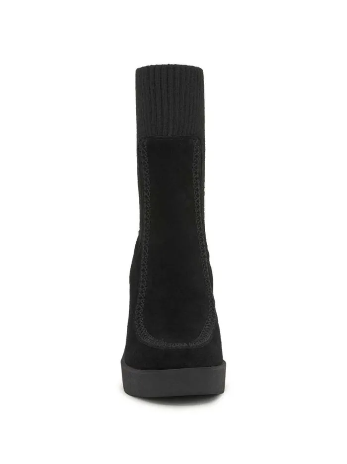 Boots and Booties Shoes Jessica Simpson Madwen Wedge Bootie In Black