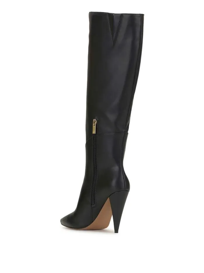 Boots and Booties Shoes Jessica Simpson Maynard Knee High Boot In Black Leather