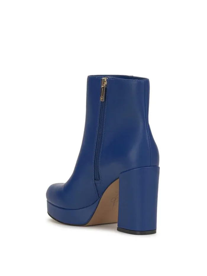 Boots and Booties Shoes Jessica Simpson Rexura Platform Bootie In Blue Hour