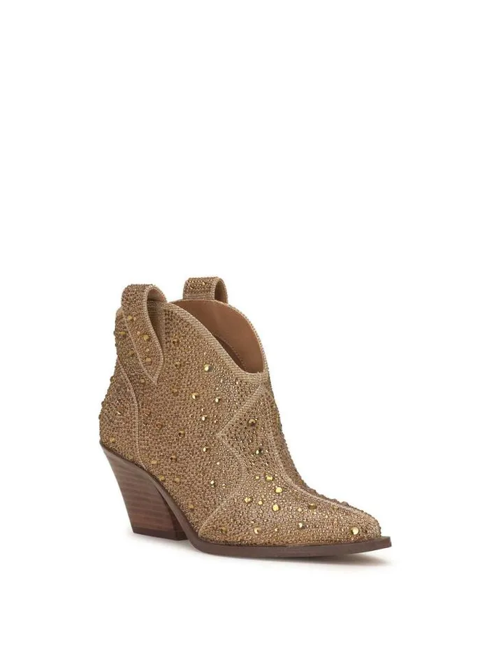 Boots and Booties Shoes Jessica Simpson Zadie Bootie In Gold