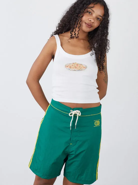 Bottoms Lisa Says Gah Women Made Some Long Shorts Green Yellow