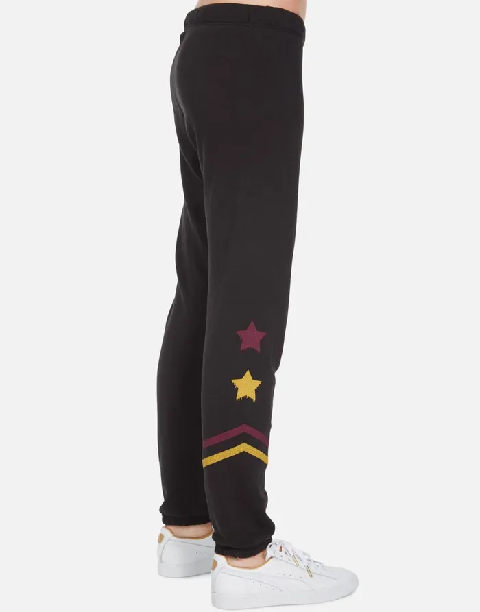 Brynn Dripping Star Onyx Women039s Lauren Moshi Long Sweatpants