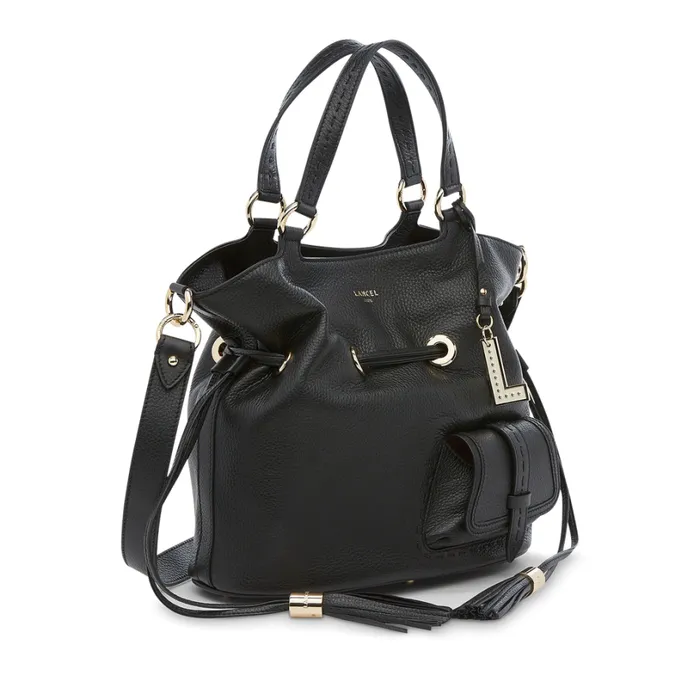 Bucket Bag Black Women Lancel Shoulder Bags Bucket Bag Black Women Lancel Shoulder Bags