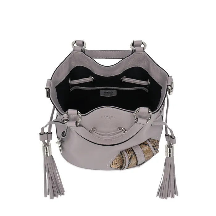 Bucket Bag Multico Grey Mauve Women Lancel The Exotics