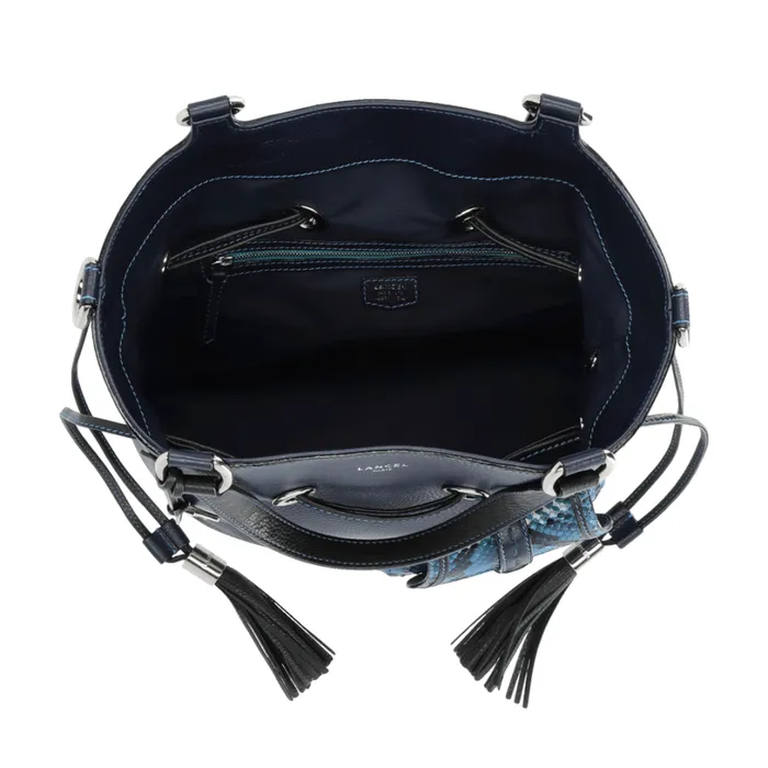 Bucket Bag Multico Indigo Women Lancel The Exotics Bucket Bag Multico Indigo Women Lancel The Exotics