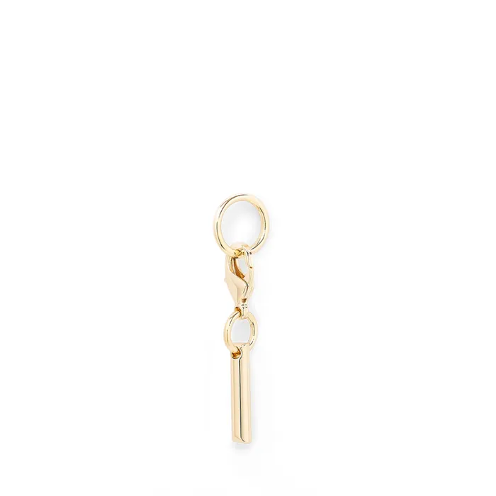 Charm Letter I Gold Color Women Lancel Charms Charm Letter I Gold Color Women Lancel Charms