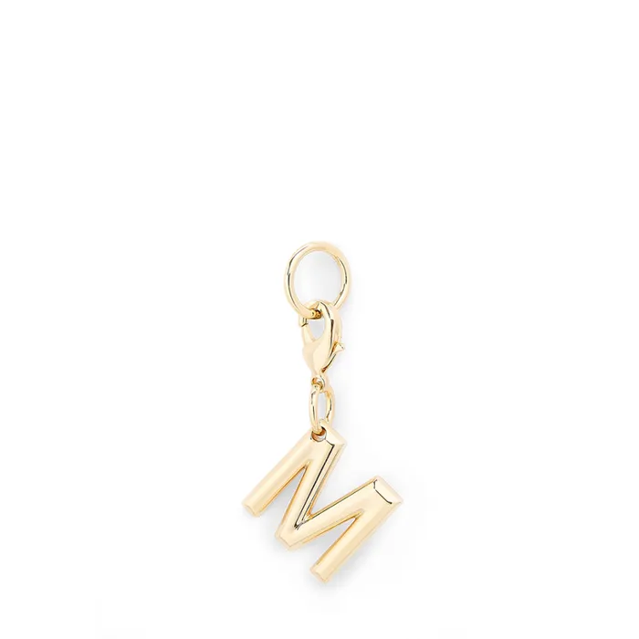 Charm Letter M Gold Color Women Lancel Charms