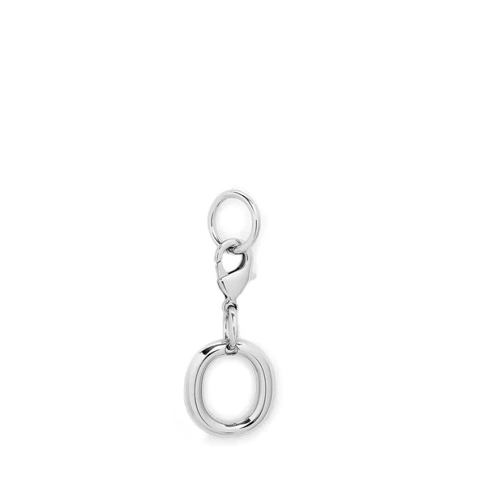 Charm Letter O Silver Color Women Lancel Charms