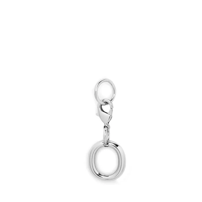 Charm Letter O Silver Color Women Lancel Charms