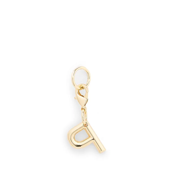 Charm Letter P Gold Color Women Lancel Charms Charm Letter P Gold Color Women Lancel Charms