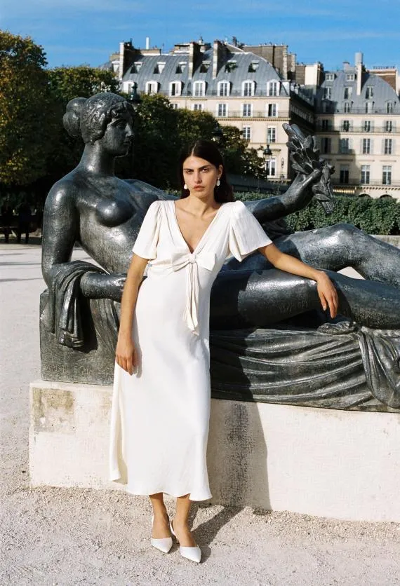 Ciao Lucia Evening Dresses Brunello Dress Ivory 8211 Women
