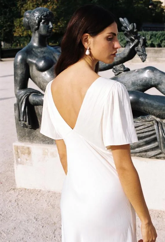Ciao Lucia Evening Dresses Brunello Dress Ivory 8211 Women