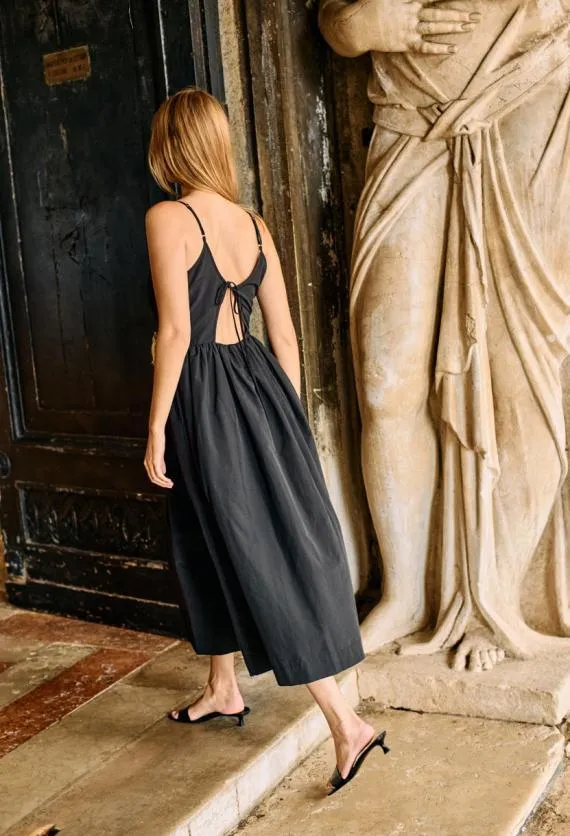 Ciao Lucia Evening Dresses Neroni Dress Black Rosette 8211 Women