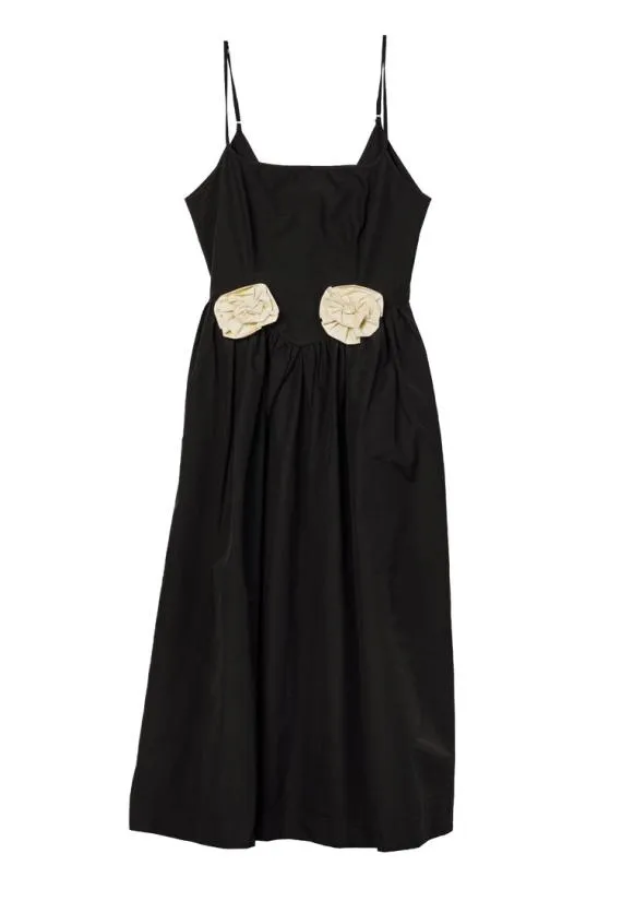 Ciao Lucia Evening Dresses Neroni Dress Black Rosette 8211 Women