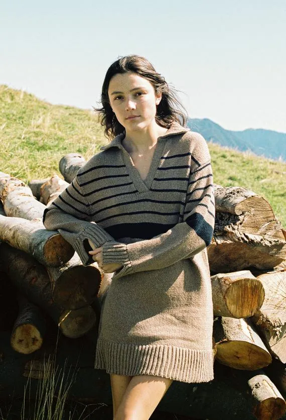 Ciao Lucia Knit Dresses Martine Dress Praline 8211 Women