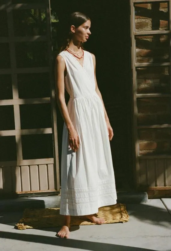 Ciao Lucia Long Dresses Maja Dress White 8211 Women