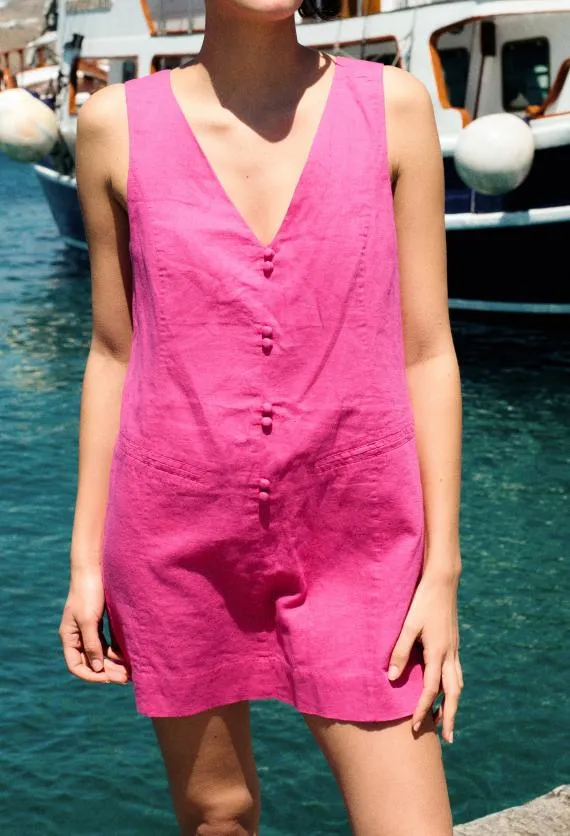 Ciao Lucia Mini Dresses Malena Dress Hot Pink 8211 Women