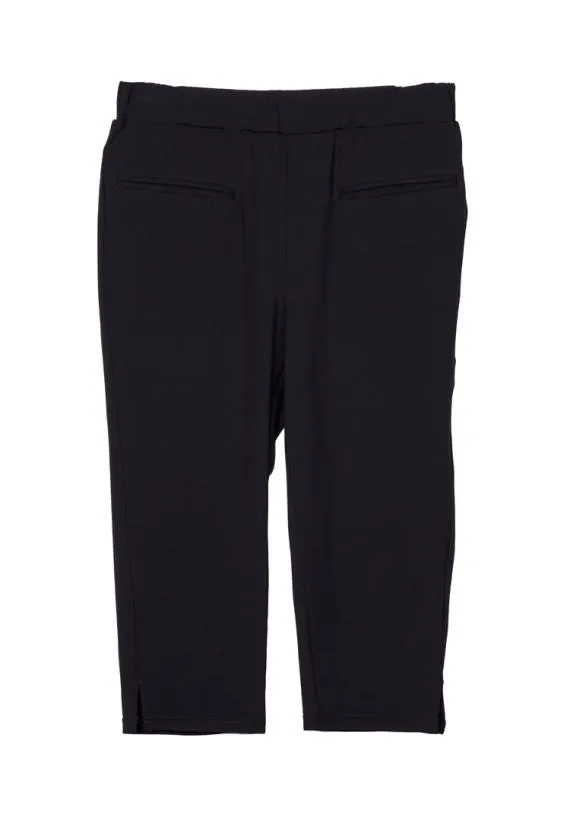 Ciao Lucia Pants Valentine Black Jersey Capris 8211 Women