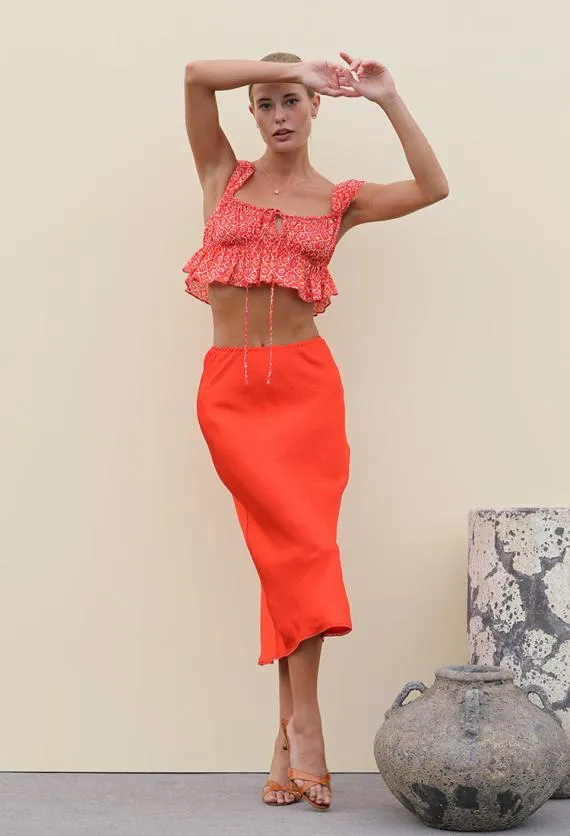 Ciao Lucia Sleeveless Tops Cinetta Top Poppy 8211 Women