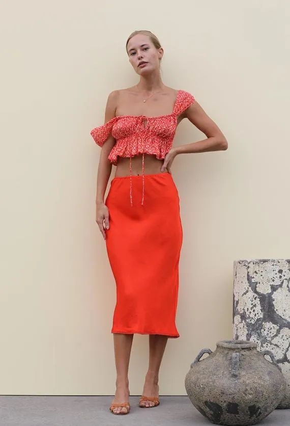 Ciao Lucia Sleeveless Tops Cinetta Top Poppy 8211 Women