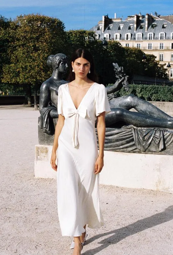 Ciao Lucia White Dresses Brunello Dress Ivory 8211 Women