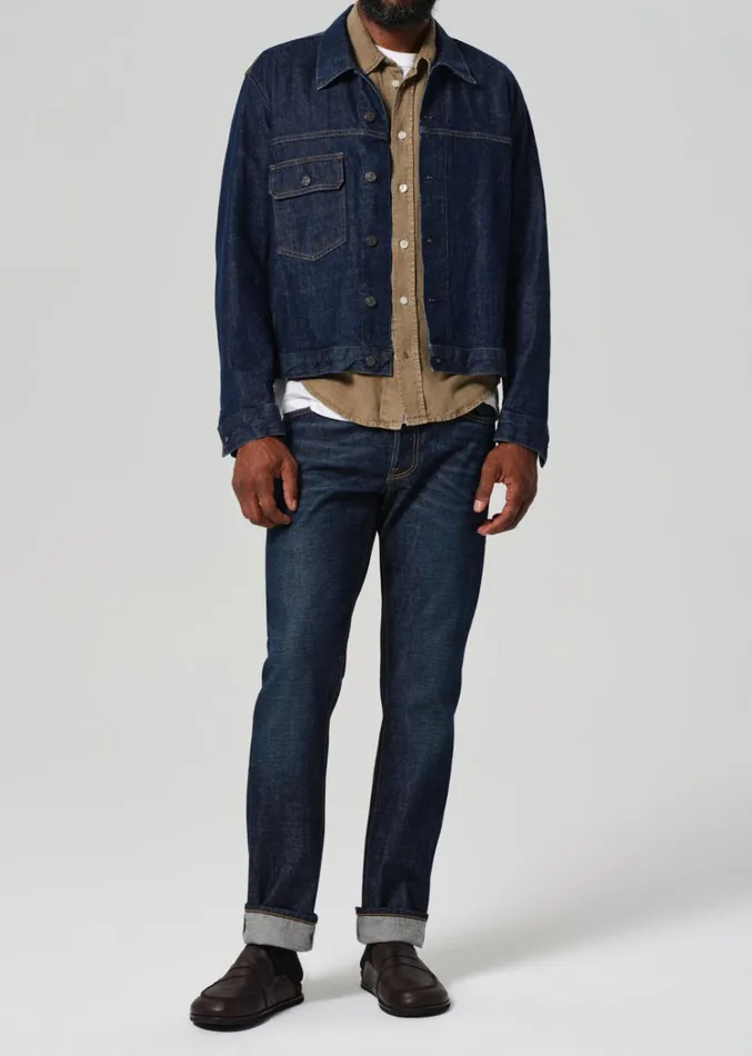 Citizens Of Humanity Ando Relaxed Japanese Selvedge In Caldwell Men Jeans