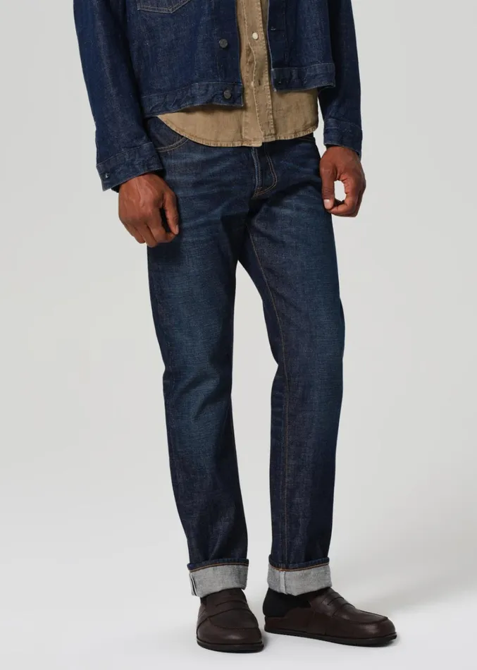 Citizens Of Humanity Ando Relaxed Japanese Selvedge In Caldwell Men Jeans