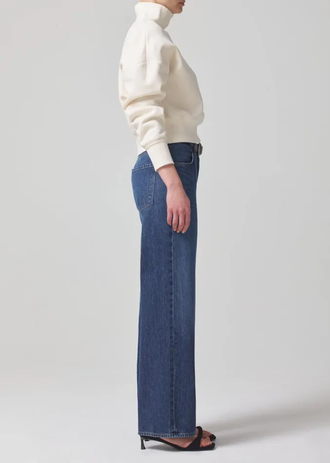 Citizens Of Humanity Annina High Rise Wide Leg 30034 In Chantry Women Jeans