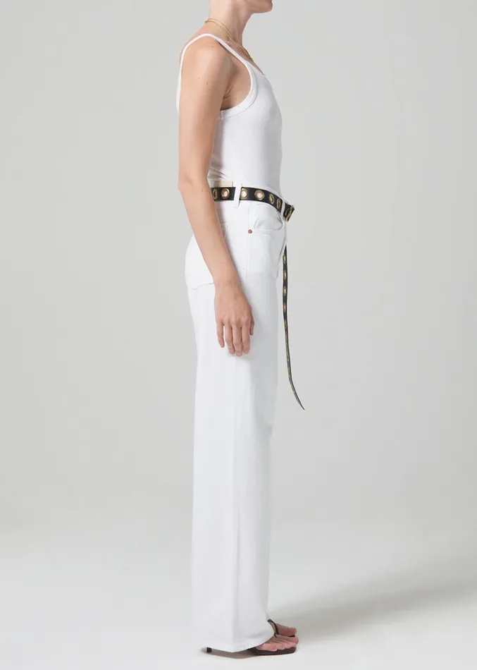 Citizens Of Humanity Annina High Rise Wide Leg 30034 In Seashell Women Jeans