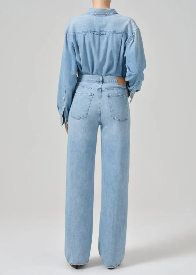 Citizens Of Humanity Annina High Rise Wide Leg 30034 In Tularosa Women Jeans
