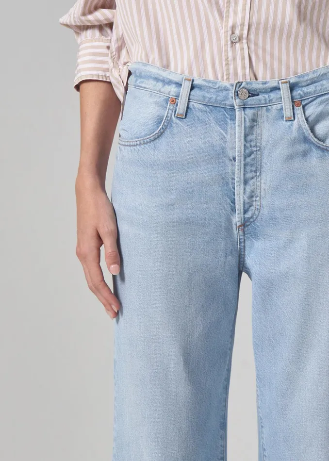 Citizens Of Humanity Annina High Rise Wide Leg 33034 In Alemayde Women Jeans