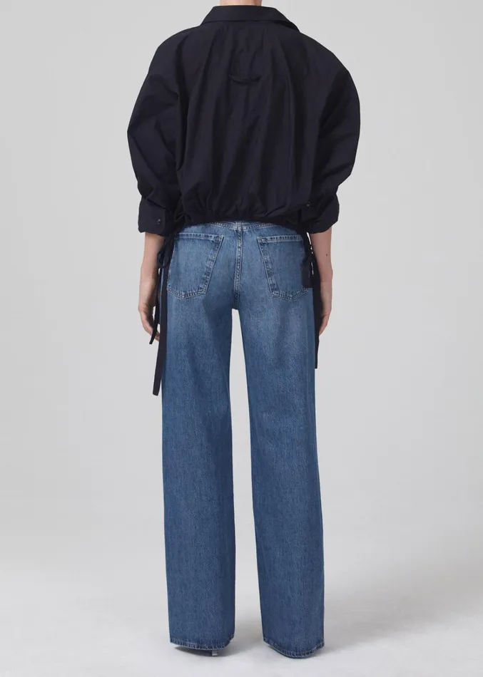 Citizens Of Humanity Annina High Rise Wide Leg 33034 In Pinnacle Women Jeans