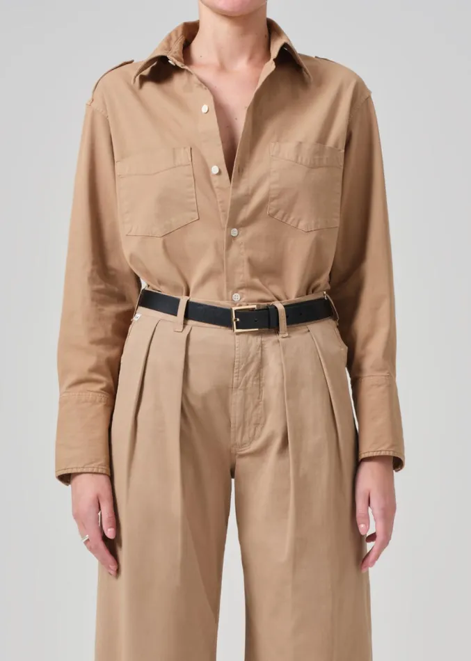 Citizens Of Humanity Ari Shirt In Nano Women Tops