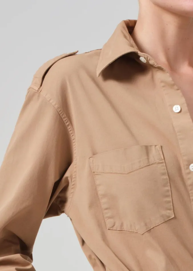 Citizens Of Humanity Ari Shirt In Nano Women Tops
