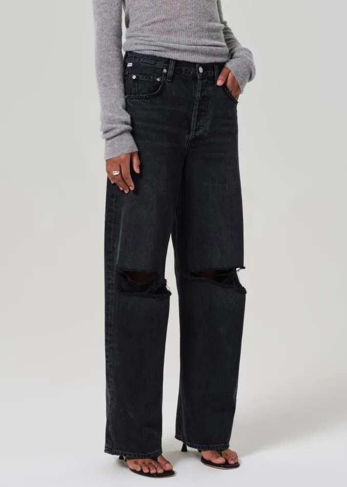 Citizens Of Humanity Ayla Baggy In Metropolis Women Jeans