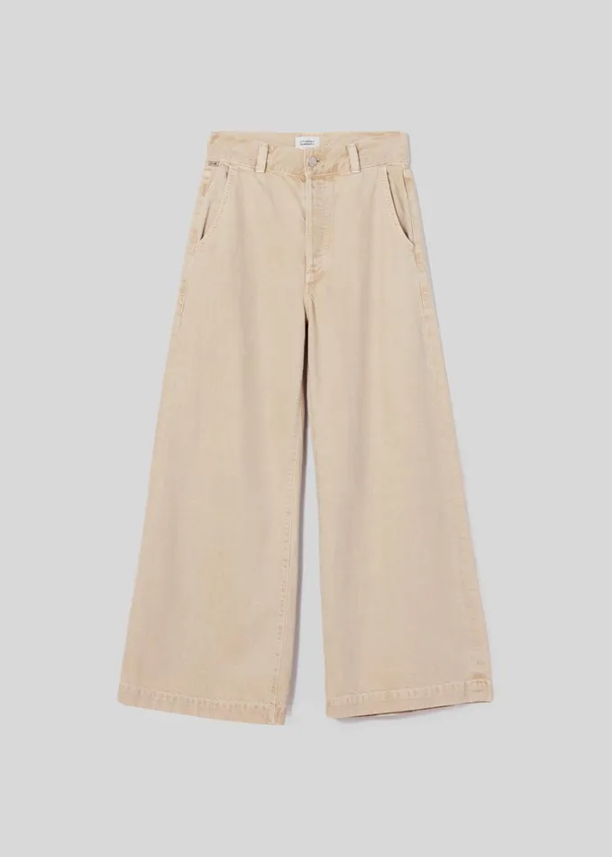 Citizens Of Humanity Beverly Trouser In Taos Sand Women Jeans