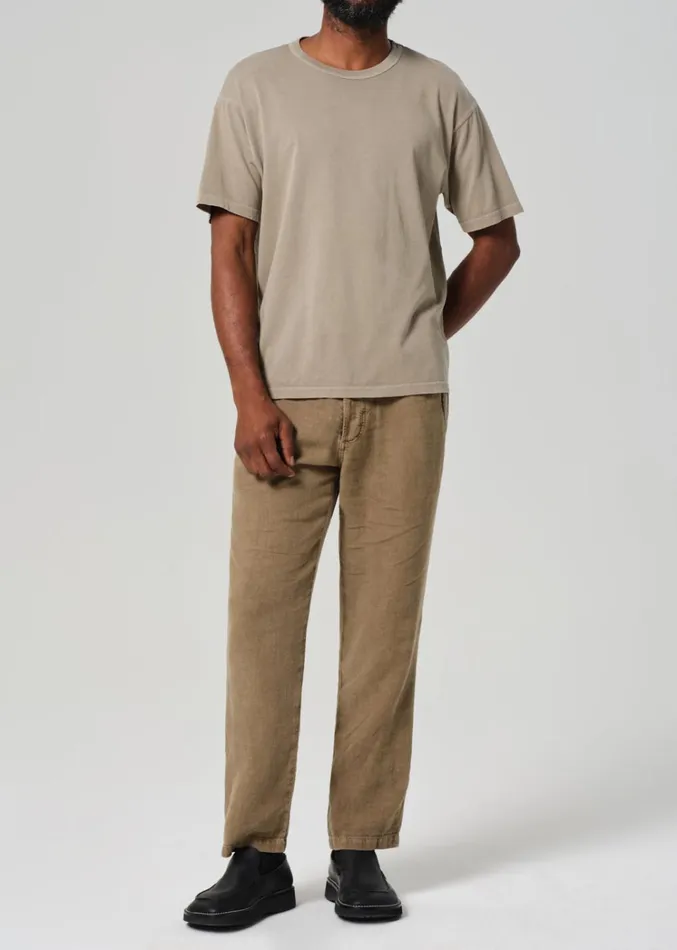 Citizens Of Humanity Box Tee In Pelican Men Shirts