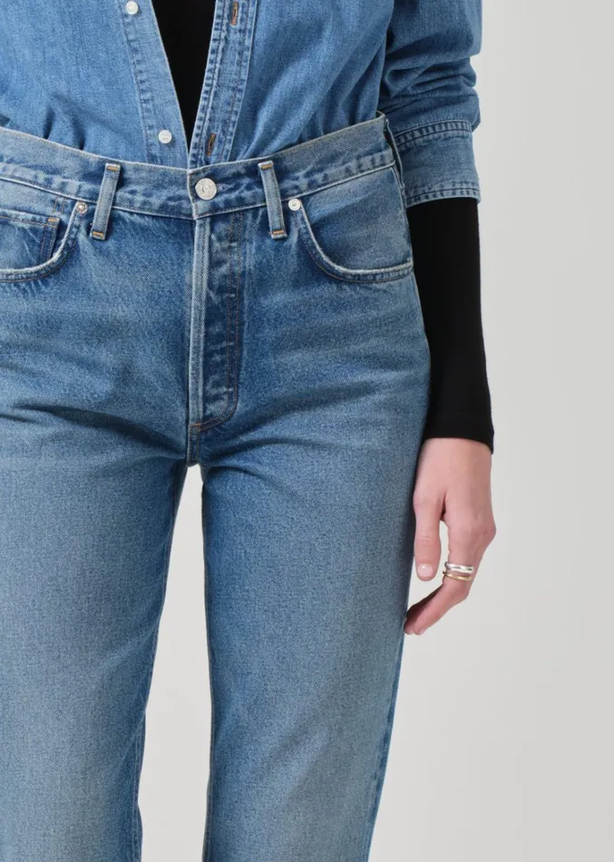 Citizens Of Humanity Charlotte High Rise Straight In Magnolia Women Jeans