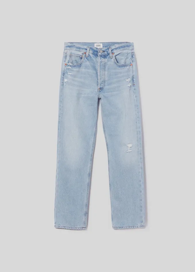 Citizens Of Humanity Charlotte High Rise Straight In Savahn Women Jeans