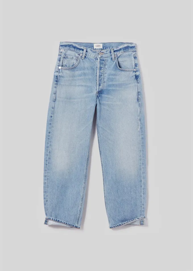 Citizens Of Humanity Dahlia Bow Leg Baby Roll In Ribbon Women Jeans