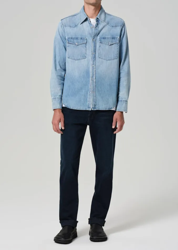 Citizens Of Humanity Elijah Straight Archive In Vidros Men Jeans