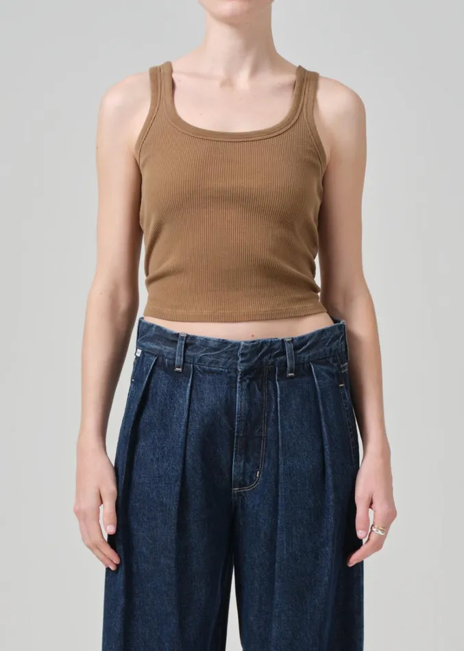 Citizens Of Humanity Faye Tank In Sandie Women Tops