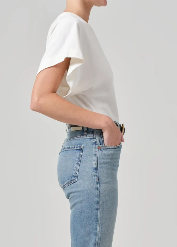 Citizens Of Humanity Fiora Origami Tee In Pashmina Women Tops