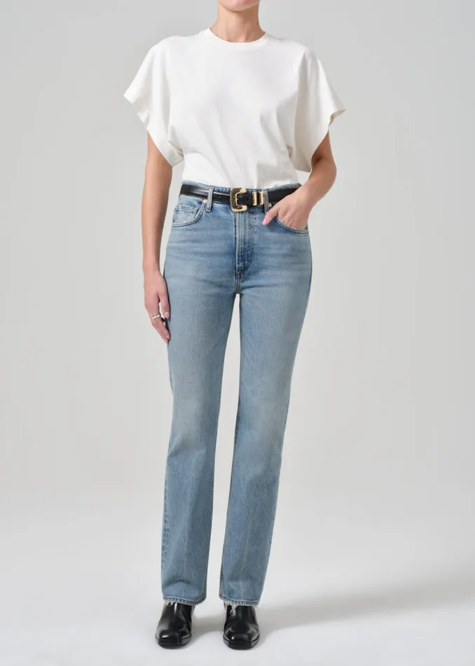 Citizens Of Humanity Fiora Origami Tee In Pashmina Women Tops