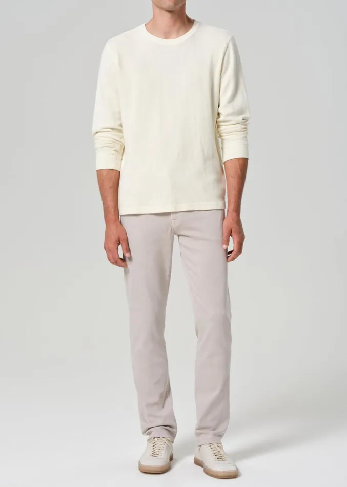 Citizens Of Humanity Gage Slim Straight Soft Weft In Gris Men Pants